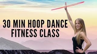 30 min Hoop Dance Fitness Workout | Group Hoop Mondays | Facebook Live 11/23/2020