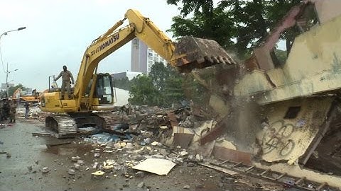 Infamous Jakarta red-light district razed to the ground