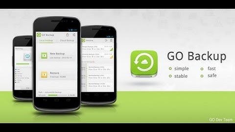 Как сделать бэкап приложений с помощью Go Backup Pro