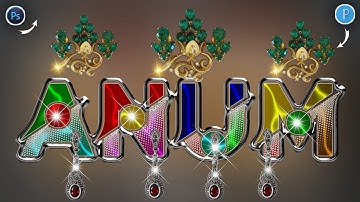 Glass font dp editing | how to make glass font in Ps Touch PixelLab | glass font editing 2023