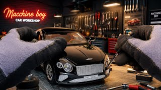 Check out the new Bentley Continental GT 1:24 Scale Diecast Model Car in this detailed unboxing! 