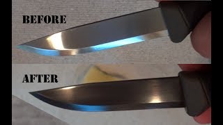 How To Cold Blue A Knife (Birchwood Casey) - Sharp Works