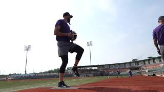 75' Mound Work w/ SloMo's | Day 2 Throwing Routine