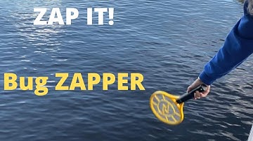 ZAP IT! BEST Bug Zapper Rechargeable Mosquito, Fly Killer and Bug Zapper Racket, great for the lake