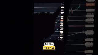 NIFTY 50 Analysis and Target for Tommorow 7th Nov?nifty shorts stockmarket short share follow