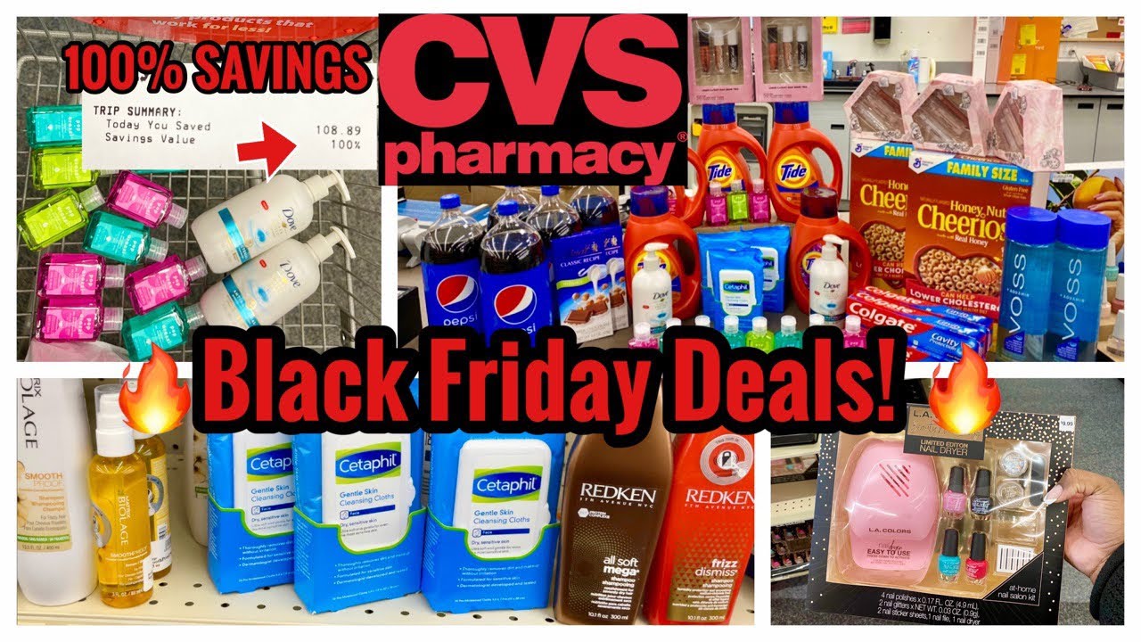 CVS Free \u0026 Cheap Coupon Deals \u0026 Haul |11/25 - 11/27 | Round 2 - BLACK FRIDAY DEALS | 100% Savings!🔥