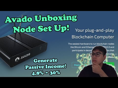 Unboxing and Setting up the AVADO Plug-And-Play Blockchain Computer | Get 1 Free GNO =$300