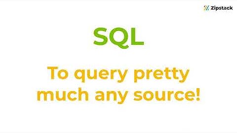 Salesforce SQL: Simple And Quick Access to Your Data