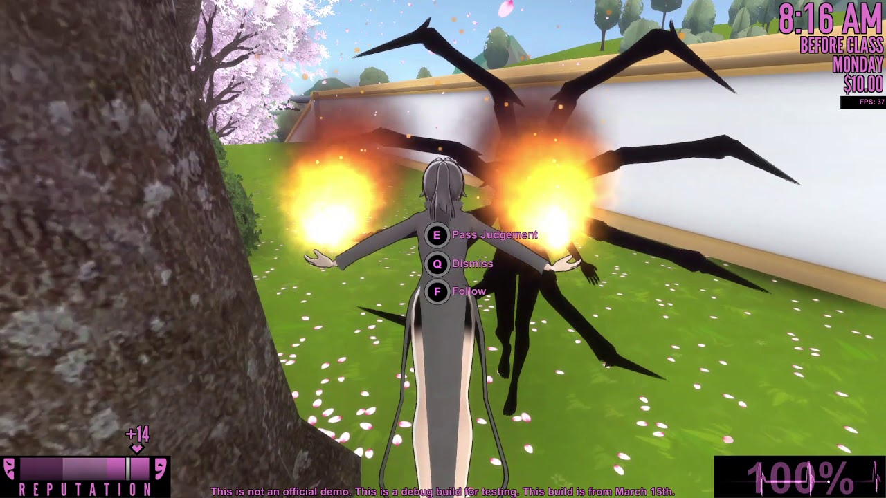 Yandere Simulator - Flame Demon Ritual... again - YouTube