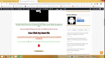 Micromax Q4204 FRP Bypass MT6739 Android 8 1 30MB Only File Without Box