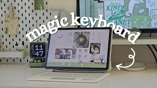 magic keyboard for Samsung tab S7, S8 & S9 series | Doqo Maglev keyboard screenshot 5