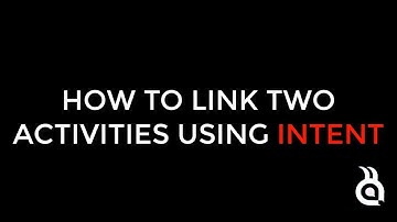How To Link Two Activities Using Intent | Android Studio | LATEST