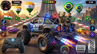 💥モンスタートラック＆メガランプ・ゲームチャンネル！🚛💥😀 モンスタートラック・レーシング 🏎️#ゲーム#ゲーム実況#ゲーム動画 screenshot 4