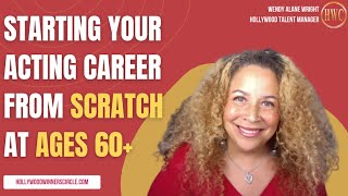 How to start your acting career at 60+