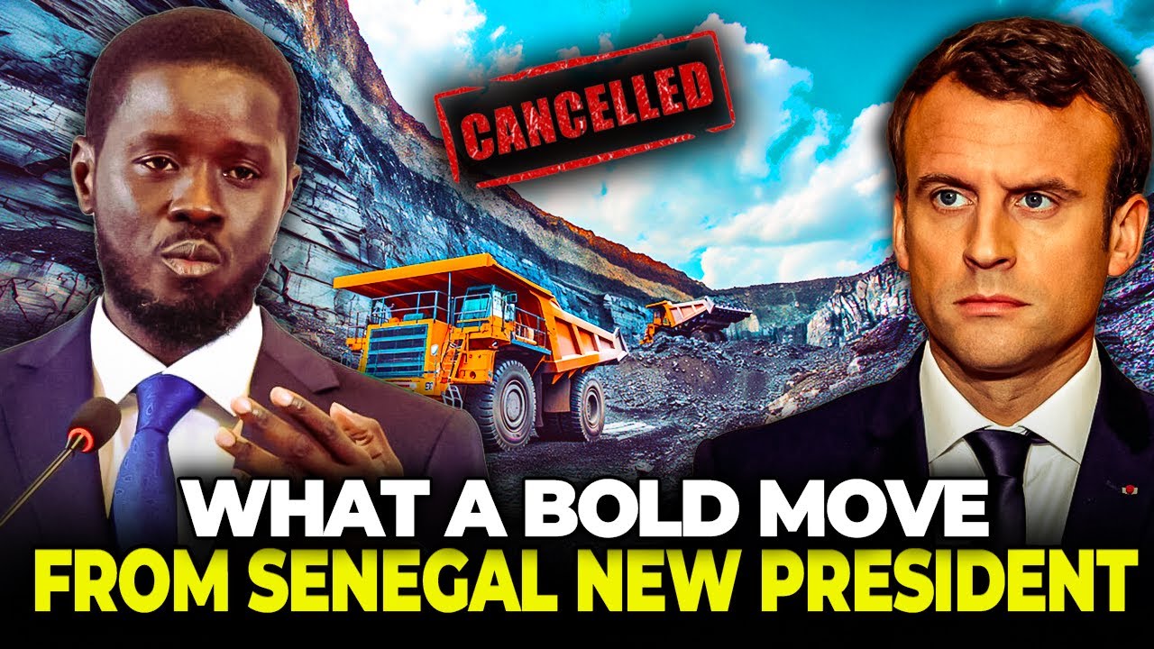 Still from Western Companies Oppose Senegal's New President's Plans To Renegotiate Mining Contracts.