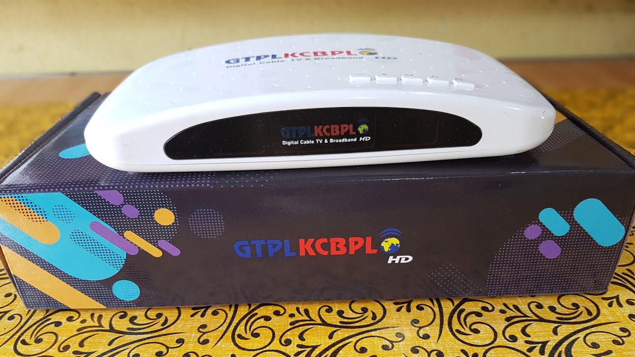 GTPL KCBPL Set Top Box Unboxing YouTube