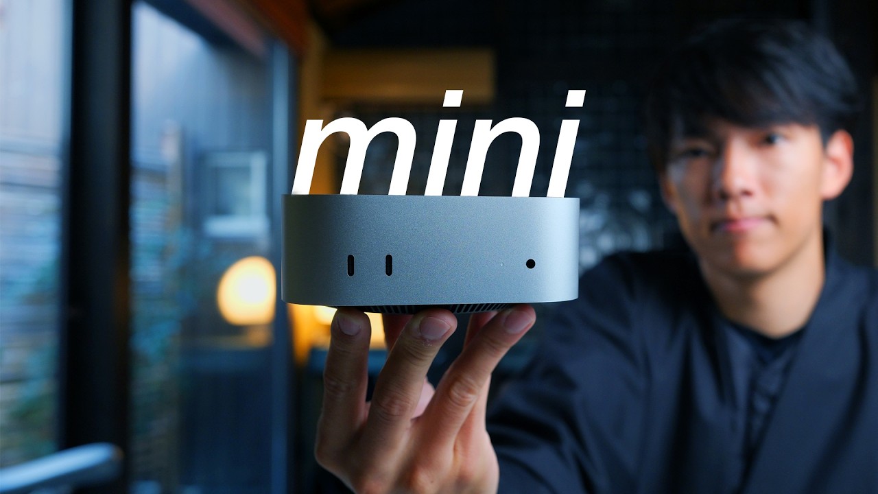 Preview] The M4 Mac mini is the smallest and lightest ever! Who is
