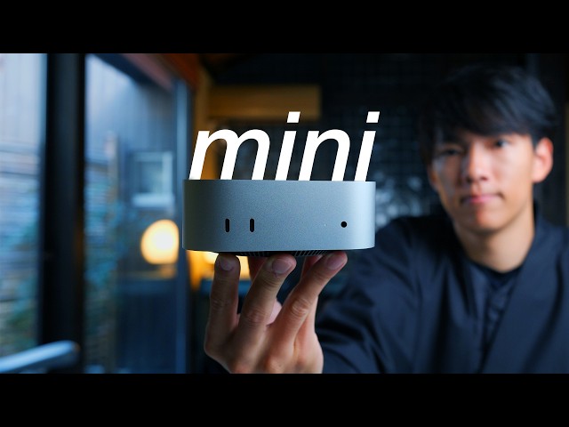 Preview] The M4 Mac mini is the smallest and lightest ever! Who is