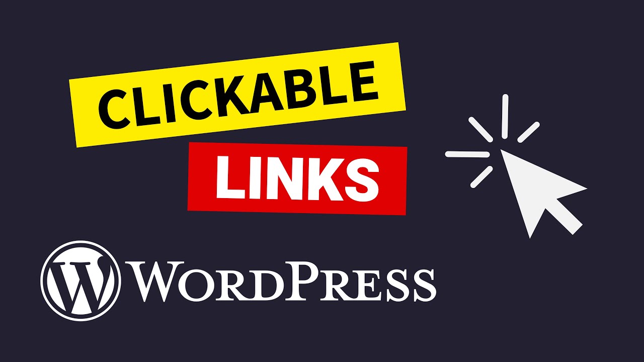 How to Add Clickable Links on WordPress Website (Takes 2 Seconds!)