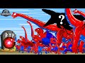 ALL SPIDERMAN DINOSAURS vs  MARVEL T-REX SPIDER-MAN DINOSAURS: Jurassic World: Chaos Theory