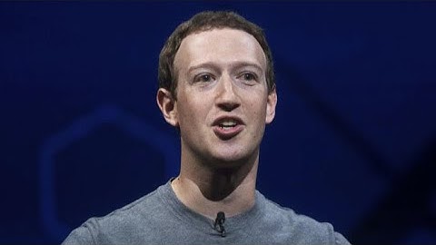 Mark Zuckerberg says he