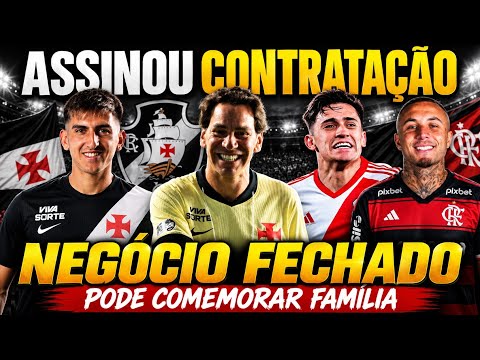 🚨 ASSINOU! VASCO FECHA 2 REFORÇOS, ACERTO COM SOLARI  E  CHEGADA DE CEBOLINHA AGITAM A TORCIDA! 💢