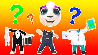 ¿Dónde está el verdadero Cuerpo del doctor Panda? | Dibujos animados para niños | Dolly y Amigos