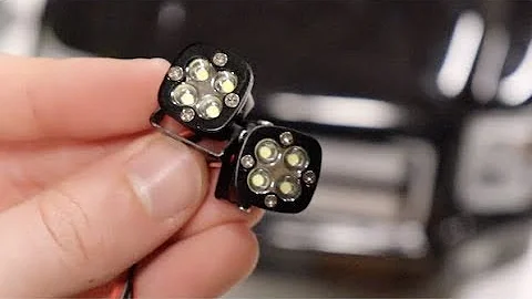 Project JM (Axial SCX10 Trail Honcho)- Bumper Delete and Headlight Install