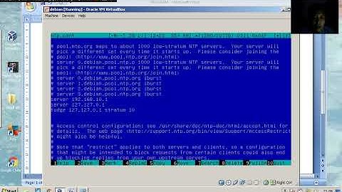 Konfigurasi NTP Server pada Linux Debian 8