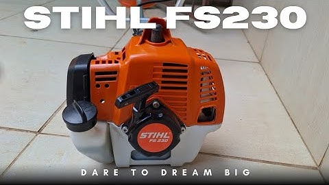 Stihl FS230 Brushcutter. Full Walk-Around & Cold Start #michaelstoolbench #stihl #fs230 #brushcutter
