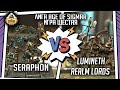 Lumineth Realm lords vs Seraphon | Репорт | Лига | Age of Sigmar | 2000 pts