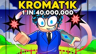 Rolling For New Limited Kromat1K Aura In Roblox Sols Rng Noob To Pro - Episode 7