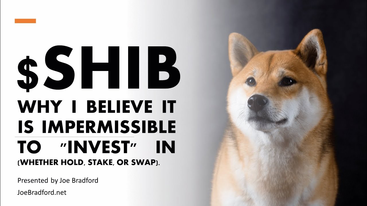 $SHIB - Why I believe it Impermissible to 