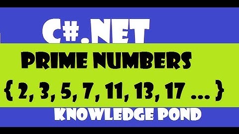 Prime Numbers