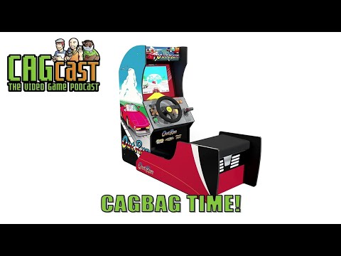 Outrun Arcade1UP cabinet and new rhythm game Fuser | CAGcast 659 from CAGcast