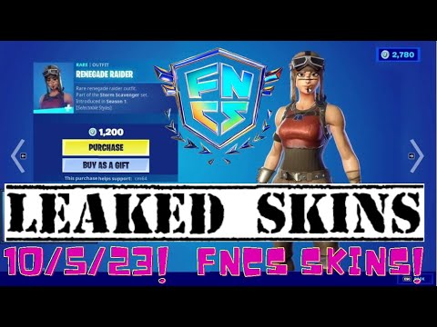 New *LEAKED* FNCS ITEMS... | Fortnite Item Shop LEAKS 10/4/23! (NEW