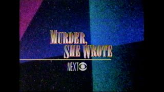 Murder, She Wrote - Coming up Next Promo (CBS, 1988)