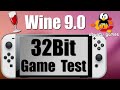 Wine 9.0 32bit Game Test on Linux Ubuntu: Nintendo Switch