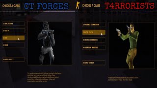 Counter Strike 1.6 | ALL CHARACTERS (CT Forces & T4rrorists)! screenshot 5