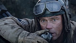 Skirmish With A German Tiger Tank | Fury (Brad Pitt)