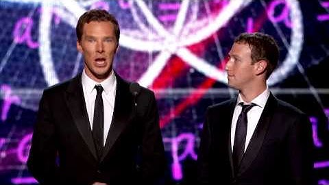 2015 Breakthrough Prize: Cumberbatch, Zuckerberg, Tao, Taylor, Donaldson, Lurie, Kontsevich