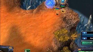 StarCraft 2 - Protoss vs Protoss - Photon and Gateway Rush