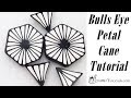 Easy Polymer Clay Cane: Bulls Eye Petal Cane Tutorial