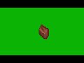 Copper Ingot spins in one place | Green Screen | Minecraft | Free + Download link