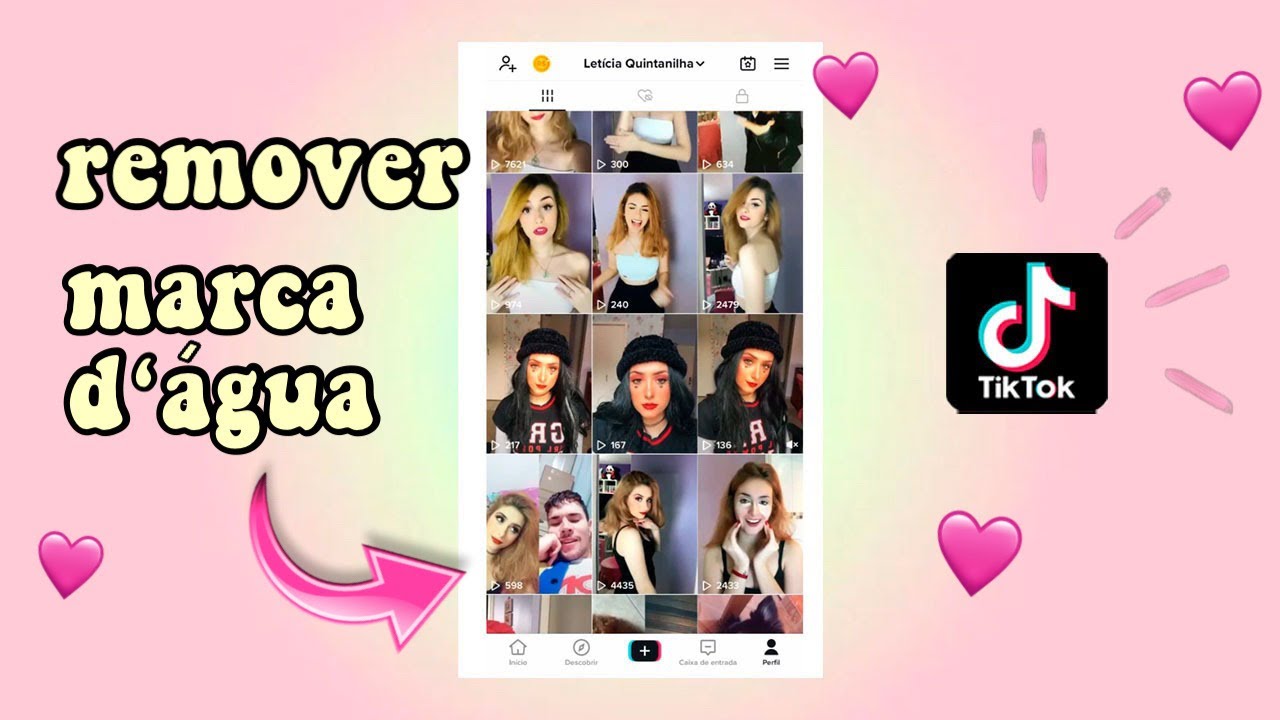 COMO REMOVER MARCA D'ÁGUA DO TIK TOK?? (ATUALIZADO 2022) - YouTube