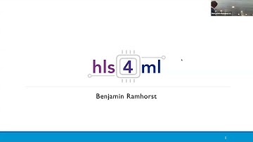 Introduction to FPGAs and ML inference with hls4ml (Benjamin Ramhorst, 8 November 2024)