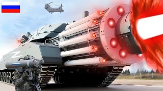 Today! Giant Russian Laser Tank Successfully Destroys Hundreds of NATO Tanks in Ukraine - ARMA 3