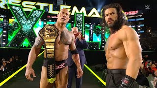ROCK & Roman WINS & DESTORYS Cody Rhodes And Rollins At WrestleMania 40| Wrestlemania 40 Highlights