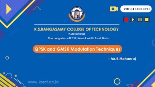 QPSK and GMSK Modulation Techniques