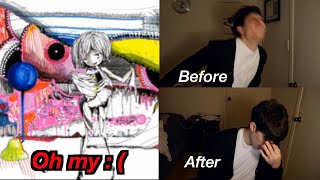 Disturbing Vocaloid | I’m sorry I’m sorry - Kikuo REACTION